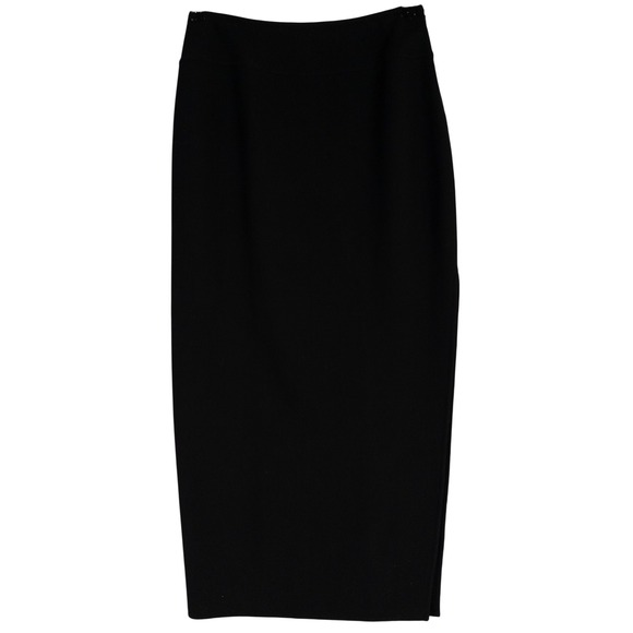 Linda Allard For Ellen Tracy Dresses & Skirts - Linda Allard Ellen Tracy Maxi Skirt Womens Sz 6 Black Wool Crepe Minimalist